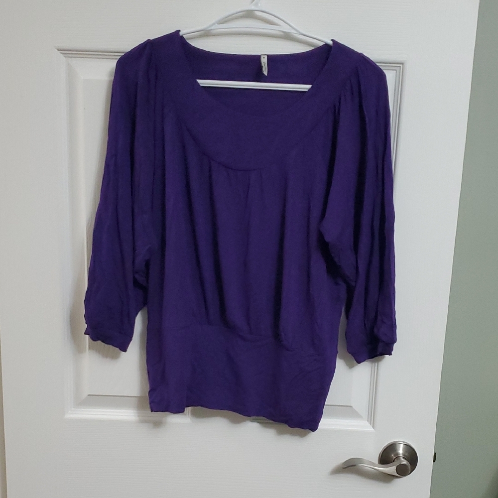 Chic Purple Blouse for Women